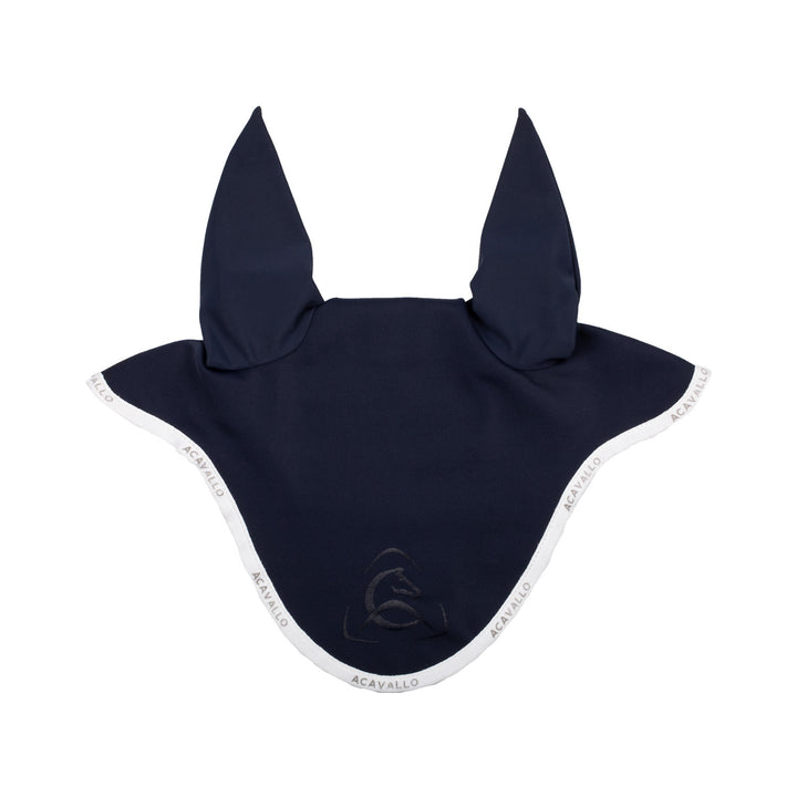 Elastane fly veil silicone logo DEEP BLUE/WHITE