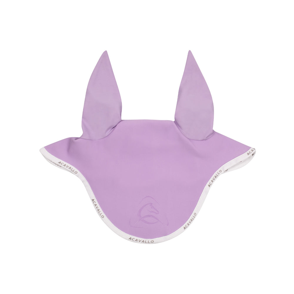 Elastane fly veil silicone logo LILLA/WHITE