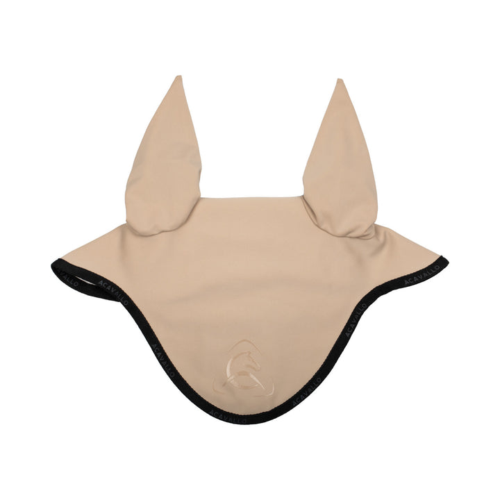 Elastane fly veil silicone logo SAND/BLACK