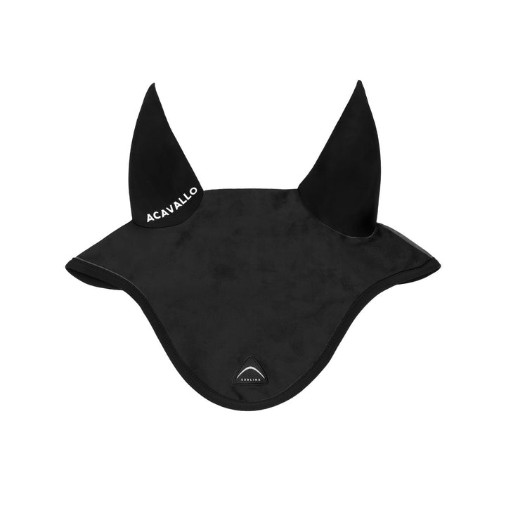 Sublime suede fly veil with silicone log patc BLACK