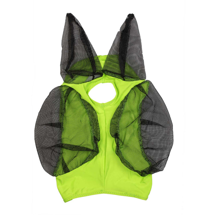 STRETCH ELASTANE  ANTI-FLY MASK LIME