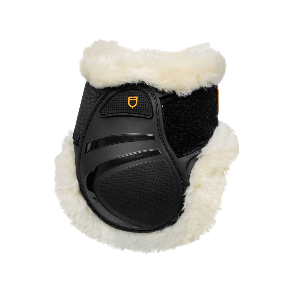 Young horse fetlock boots TPU and synthetic s BLACK