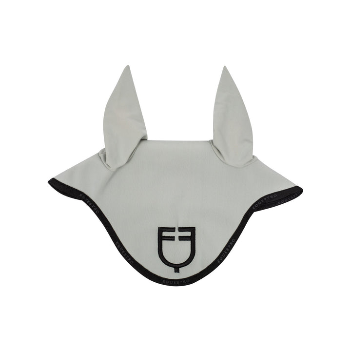 Fly veil in technical fabric with logo LIGHT GREEN/BLACK