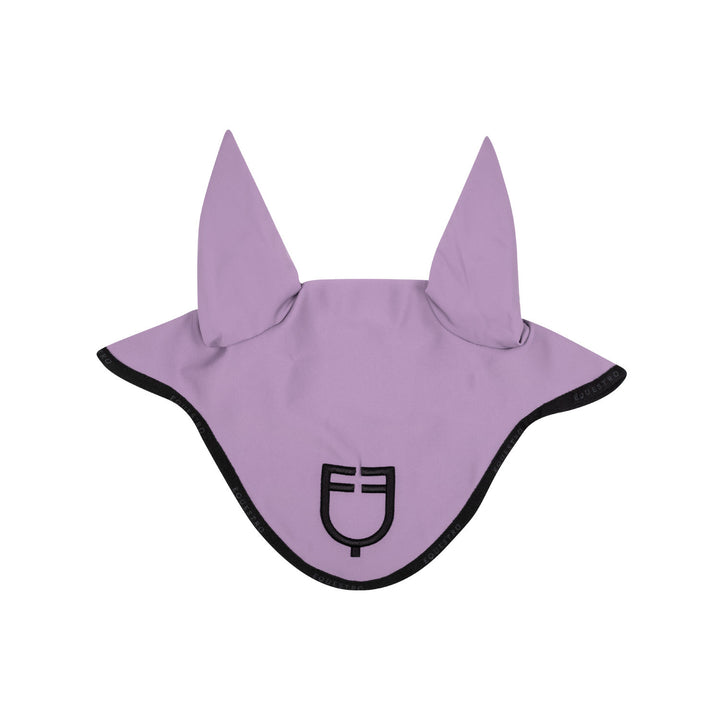 Fly veil in technical fabric with logo LILLA/BLACK
