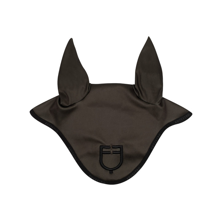 Fly veil in technical fabric with logo MILITARY GREEN/BLACK