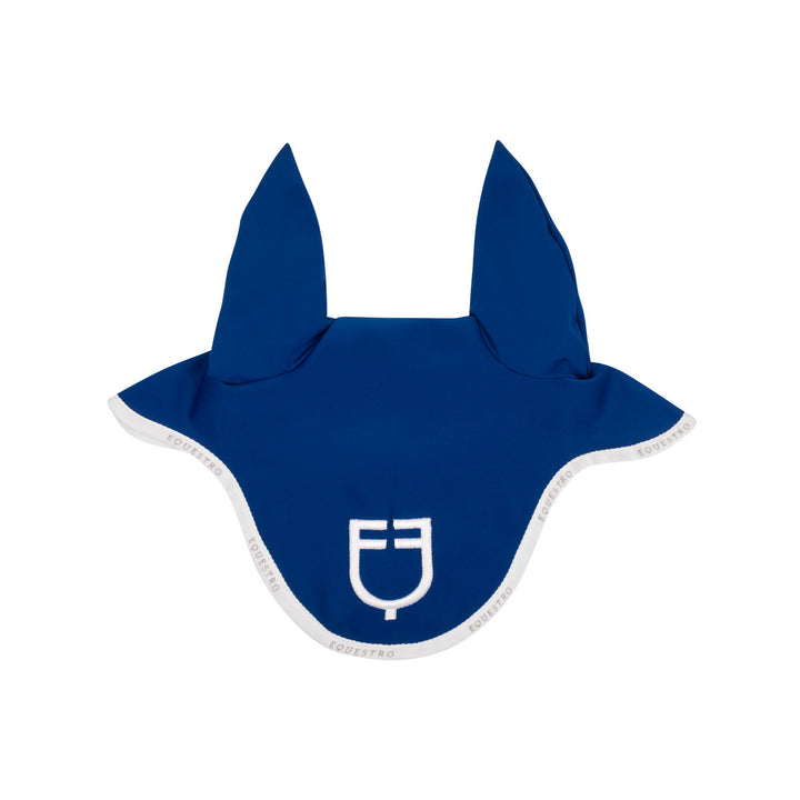 Fly veil in technical fabric with logo SEA/WHITE