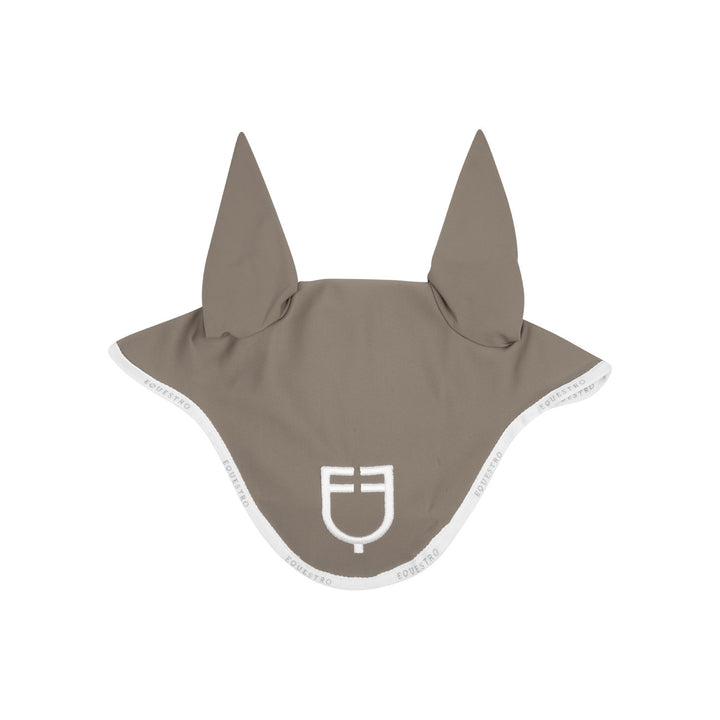 Fly veil in technical fabric with logo TERRA/WHITE