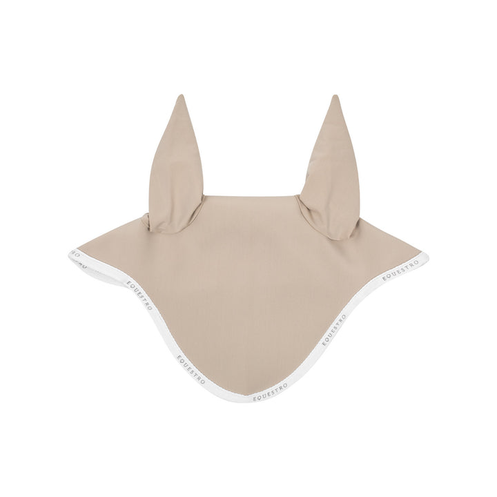 Fly veil in technical fabric SAND/WHITE