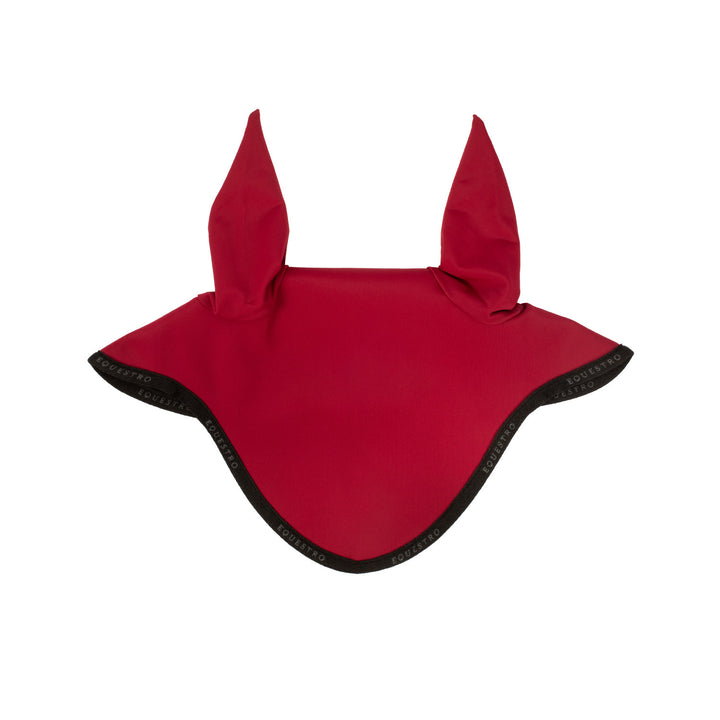 Fly veil in technical fabric WINE/BLACK
