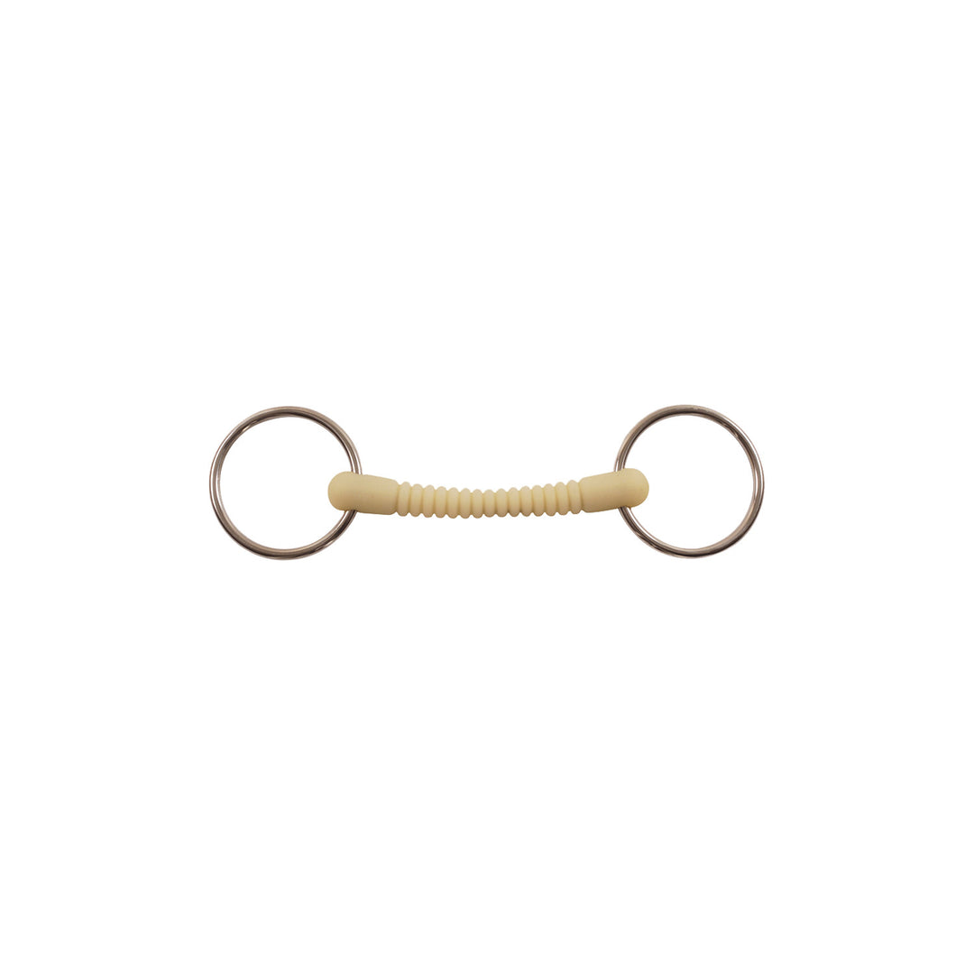 RIBBED MOUTH SNAFFLE BIT