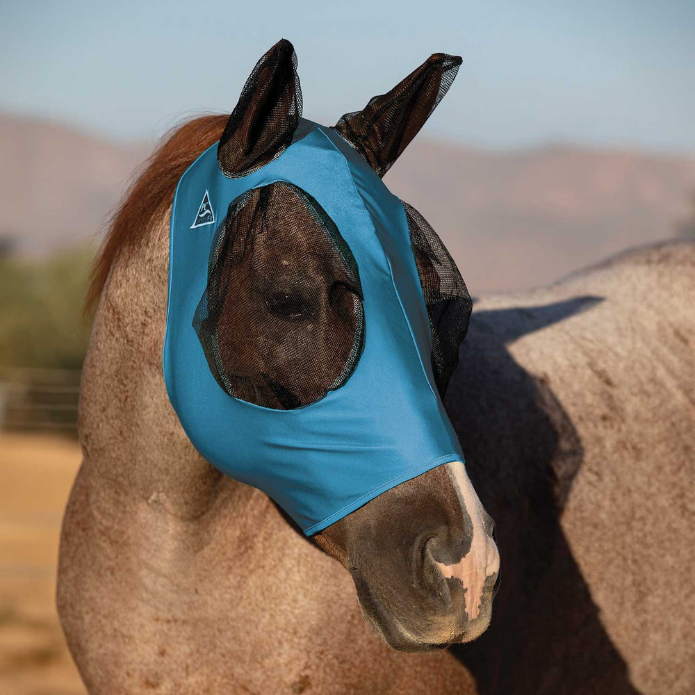 PROFESSIONAL'S CHOICE COMFORTFIT FLY MASK TURQUOISE
