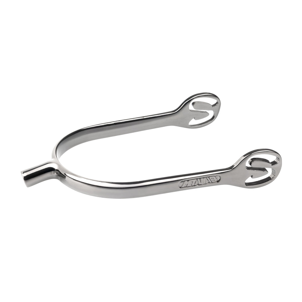 METALAB CHROME-PLATED SPURS GUNMETAL