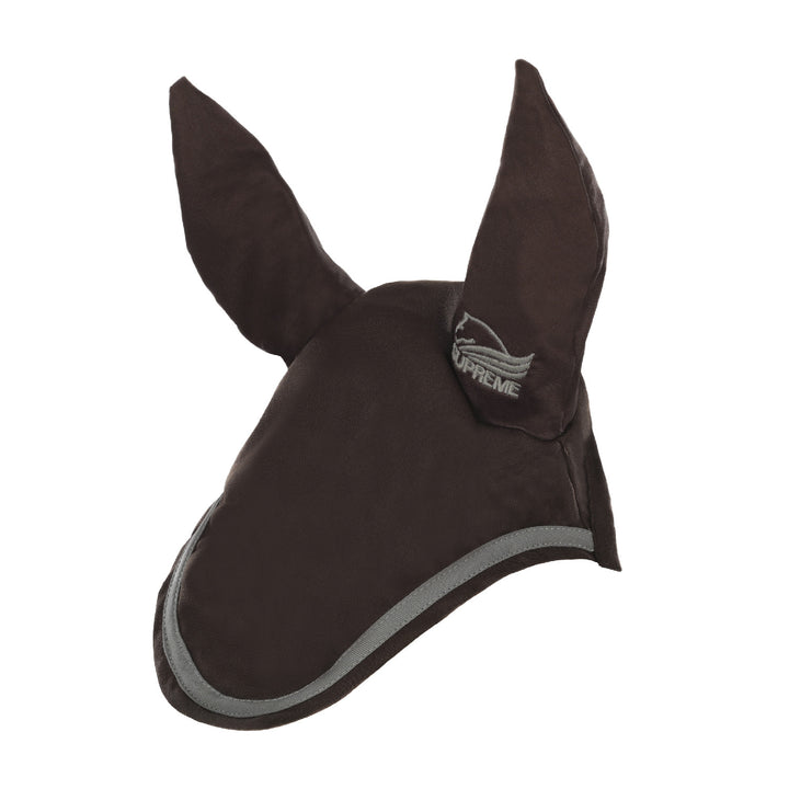 HORSE COTTON FLY VEIL BROWN/LIGHT GREY
