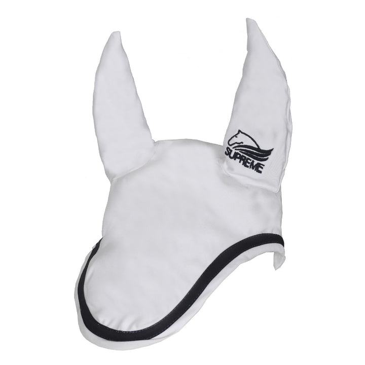 HORSE COTTON FLY VEIL WHITE/NAVY